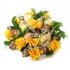 Luxusný box z kvetov a jahôd "Katka" - 4 veľkosti (kruh/srdce)