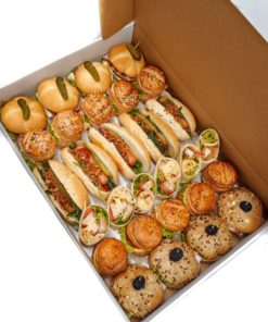 Párty box hot dog