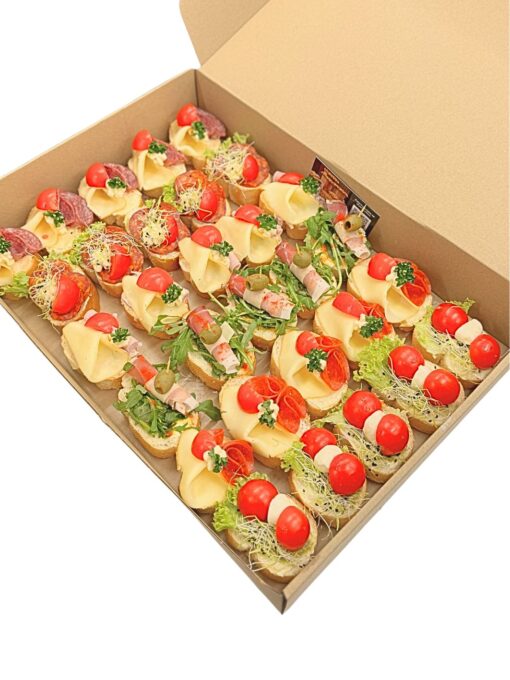 Silvestrovské kanapky KLASIK